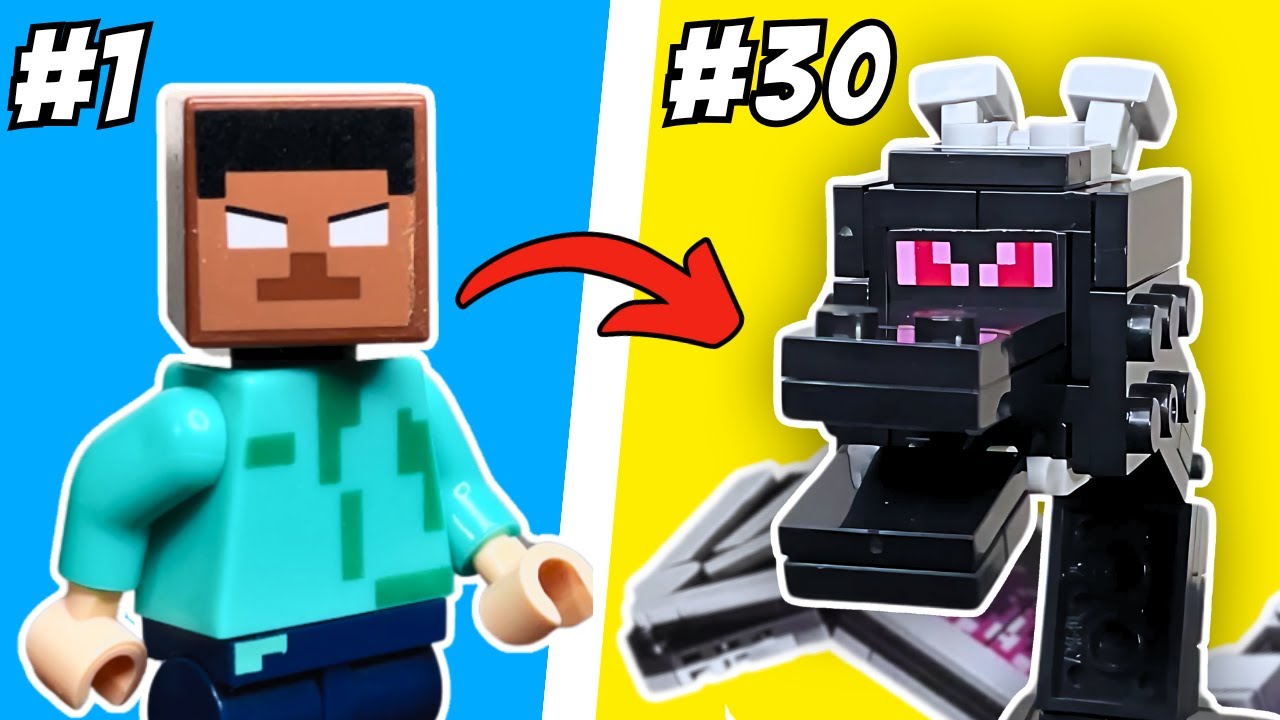 I Used 30 FAKE Minifigures to Fix LEGO Minecraft!