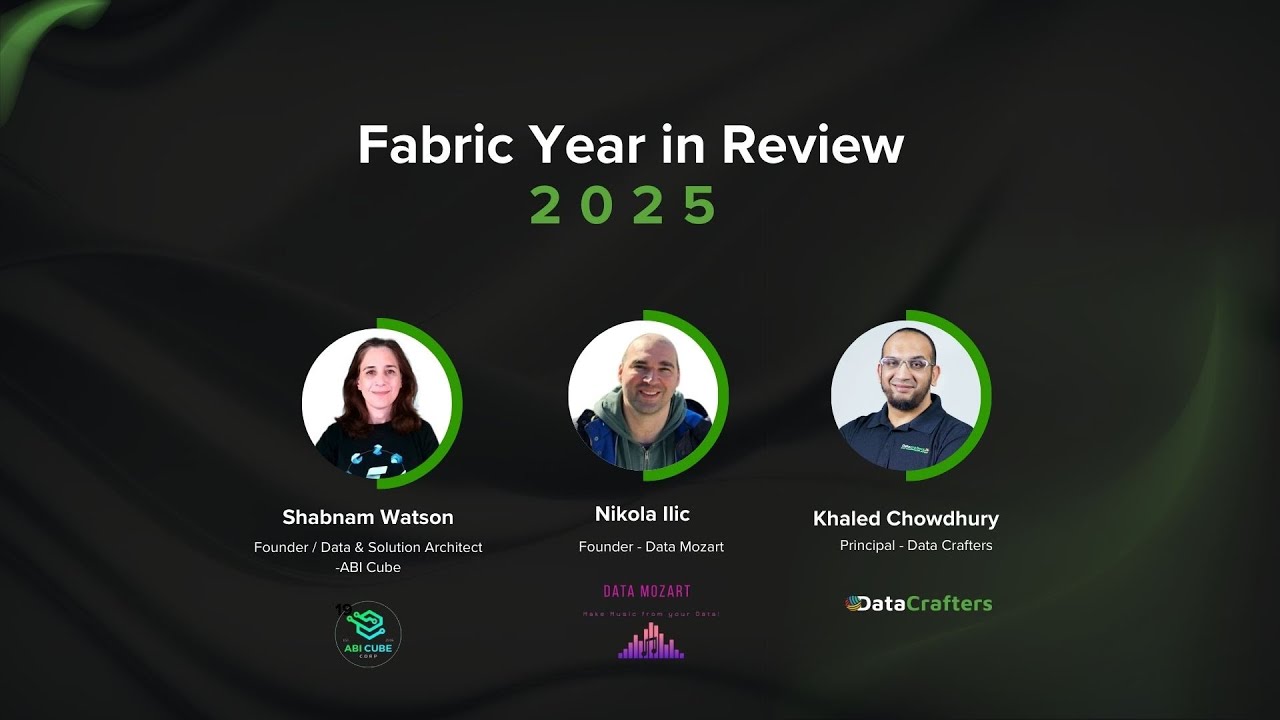 Fabric Year in Review 2025 | Shabnam Watson, Nikola Ilic & Khaled Chowdhury