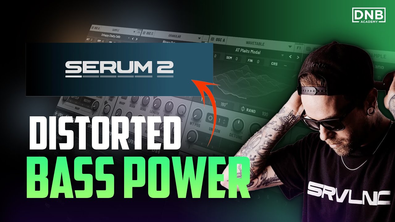 Дизайн грязного баса в Serum 2 с использованием OSC Distortion Warp