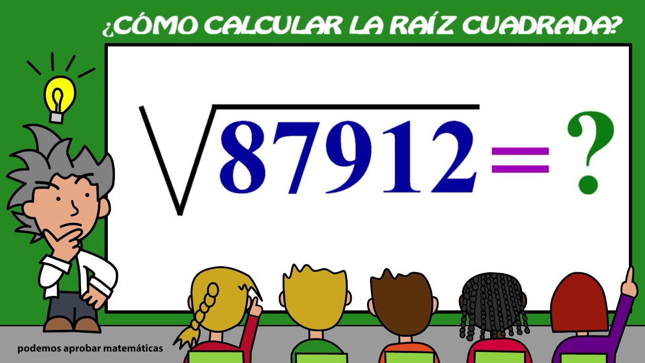 Raíz cuadrada de 5 cifras