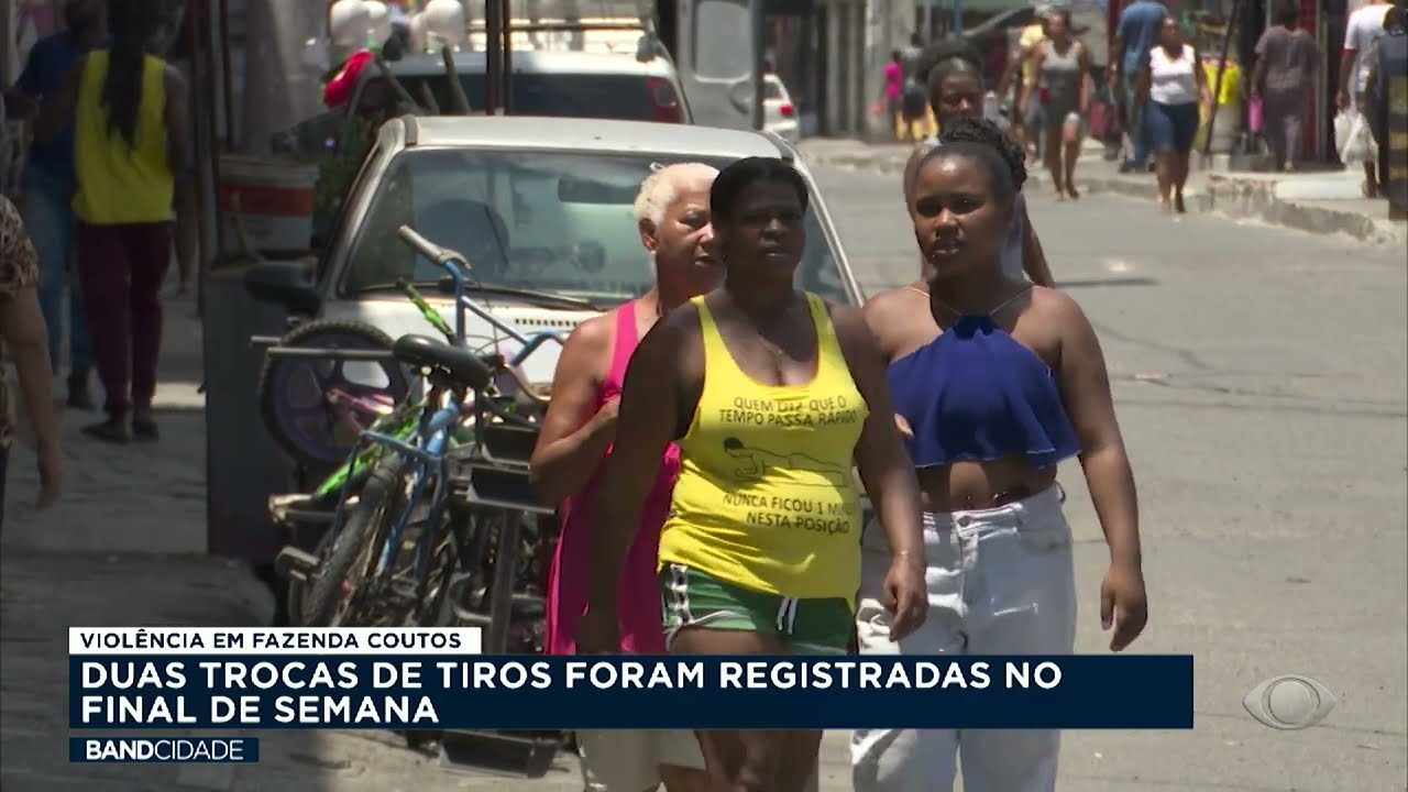 Tiroteios s&atilde;o registrados em Fazenda Coutos durante o final de semana - Band Cidade