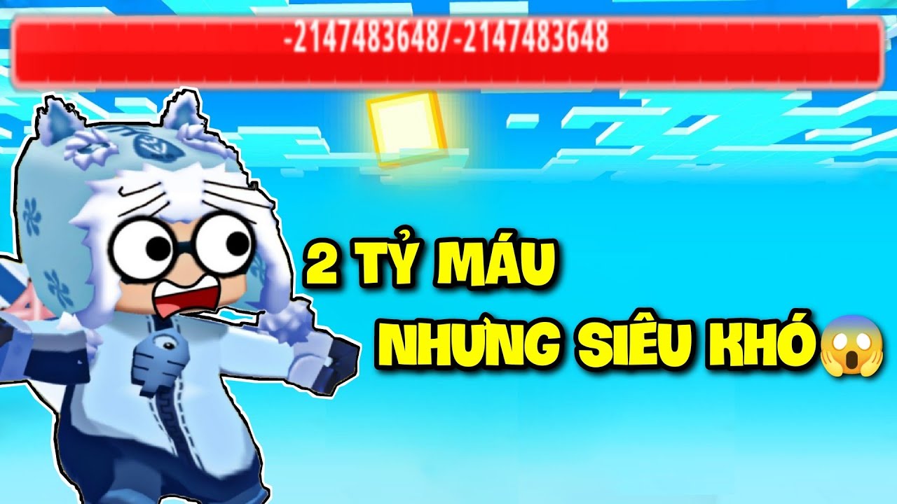 MEOWPEO CÓ 2 TỶ MÁU NHƯNG MAP NÀY CÒN KHÓ HƠN MAP 1 MÁU TRONG MINI WORLD MINI GAME