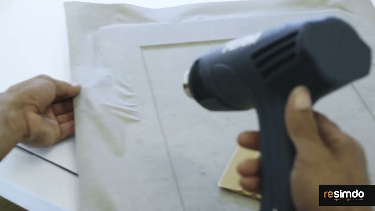 Kaderfront keuken wrappen met plakfolie
