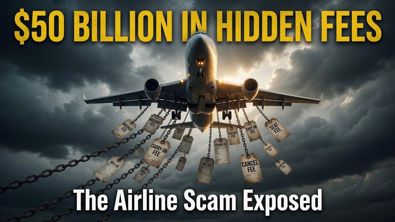 How Airlines Make $50 Billion From Fees You Never Agreed To Pay