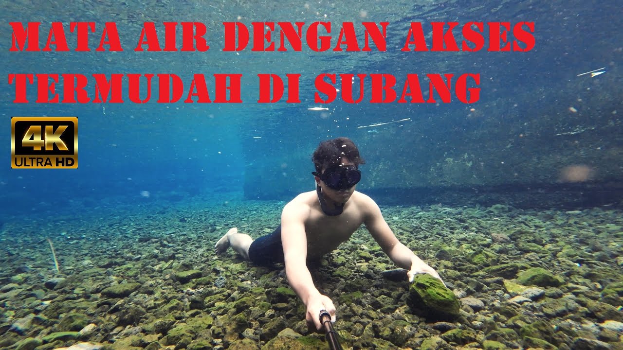 Mata air Cimutan Subang - Kolam mata air Terbaik di Subang Cimutan Kasomalang Kulon