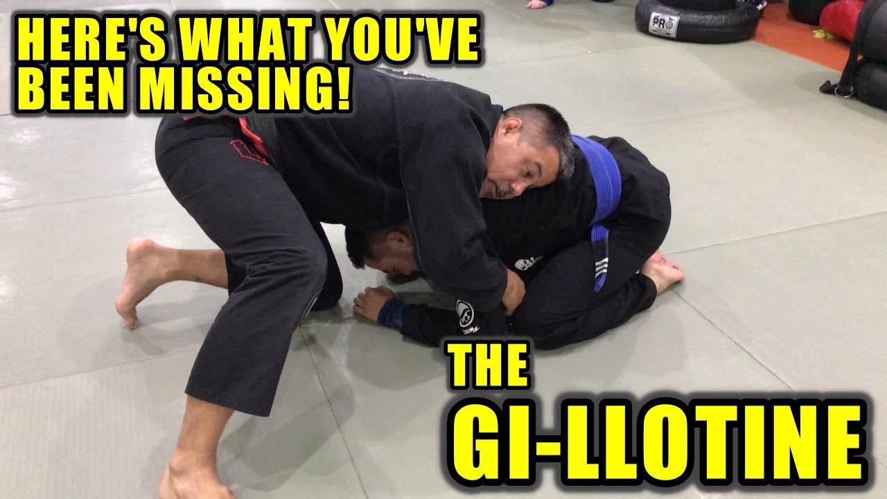 The Gi-llotine! Gi version of the popular Guillotine Choke!