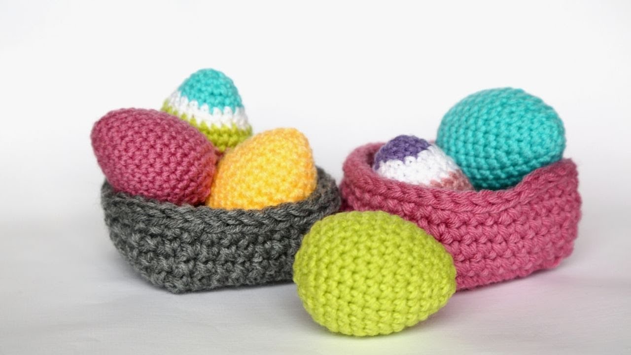 How to Crochet Easter Eggs, Very Easy