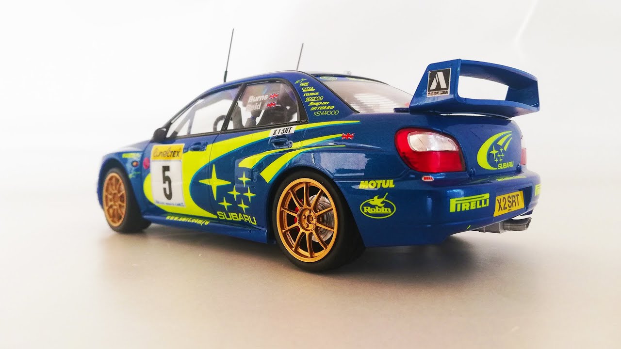 Subaru Impreza WRC Ralli Maketi Yaptım!!! | Tamiya Subaru Impreza WRC 2001 | 1/24 Scale Full Build