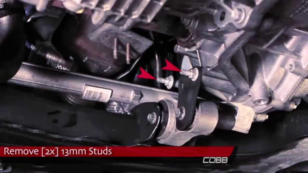 Cobb Rear Motor Mount Install How-To: Ford Fiesta ST 2014 (892001)