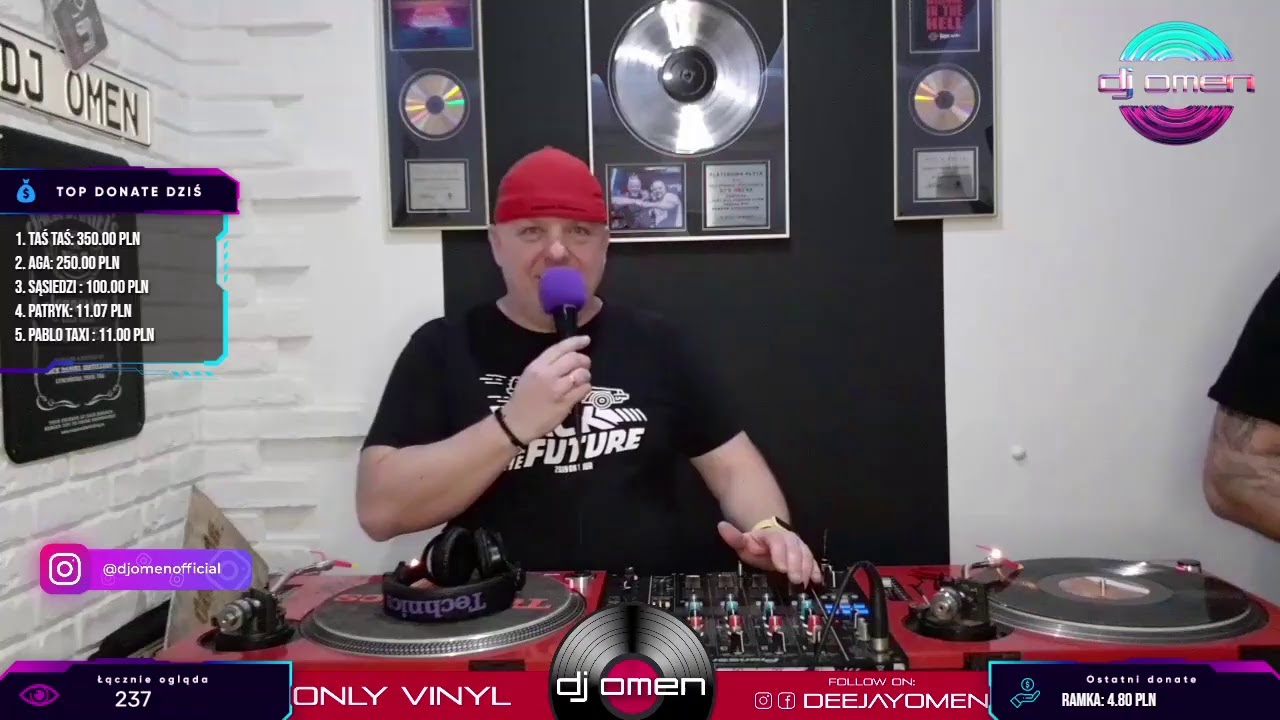 Dj Omen & DJ V_Valdi Only Vinyl Back to Sfinks 09.02.2021