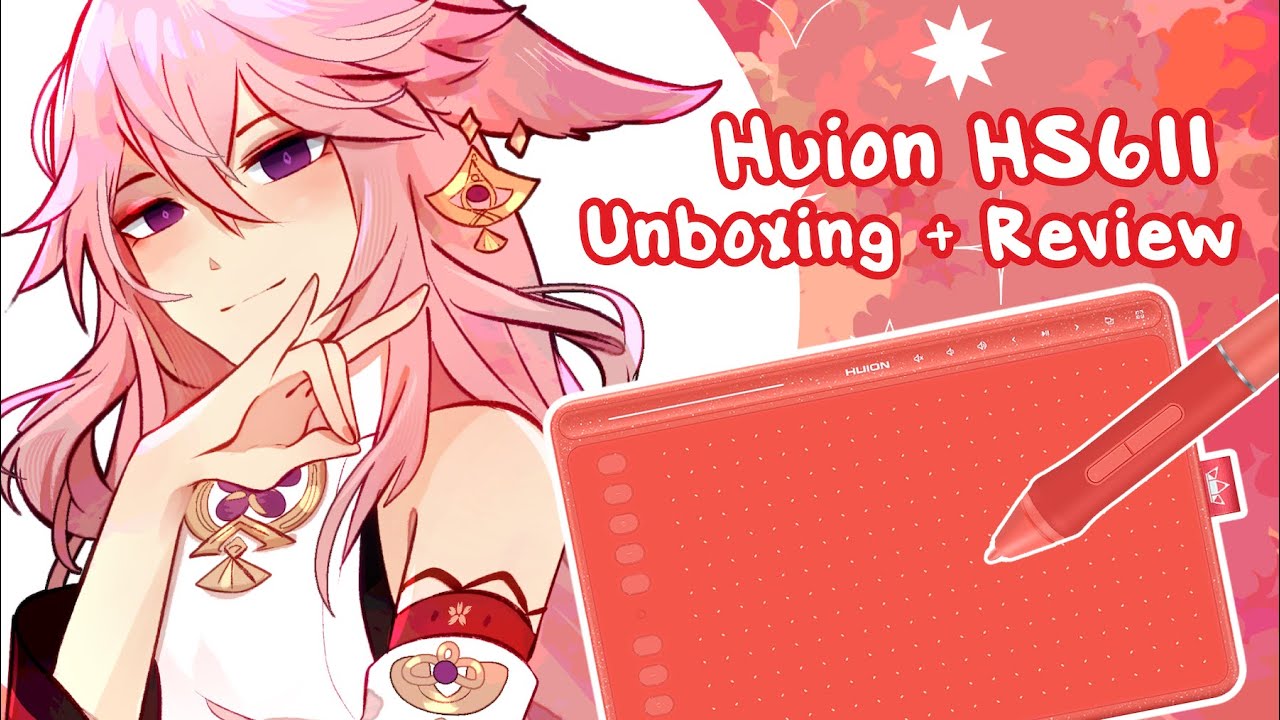 🌸 Huion HS611 Unboxing + Review