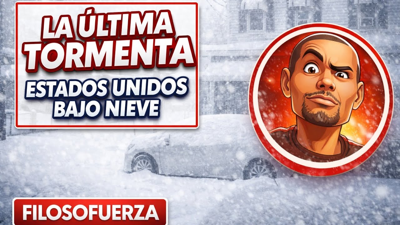 LA ULTIMA TORMENTA - Estados Unidos bajo Nieve- Rafael Cruz  is live!