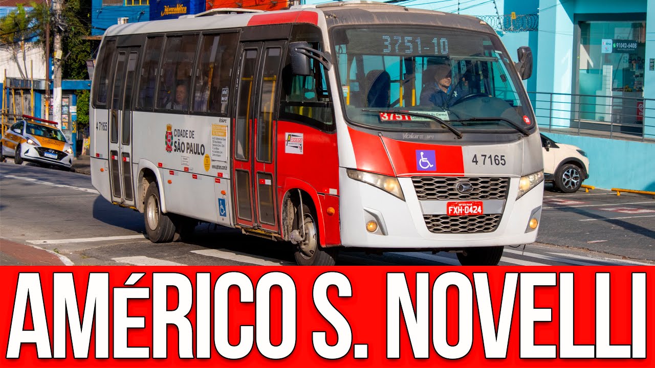 Rua Américo Salvador Novelli - Movimentação de Ônibus #798