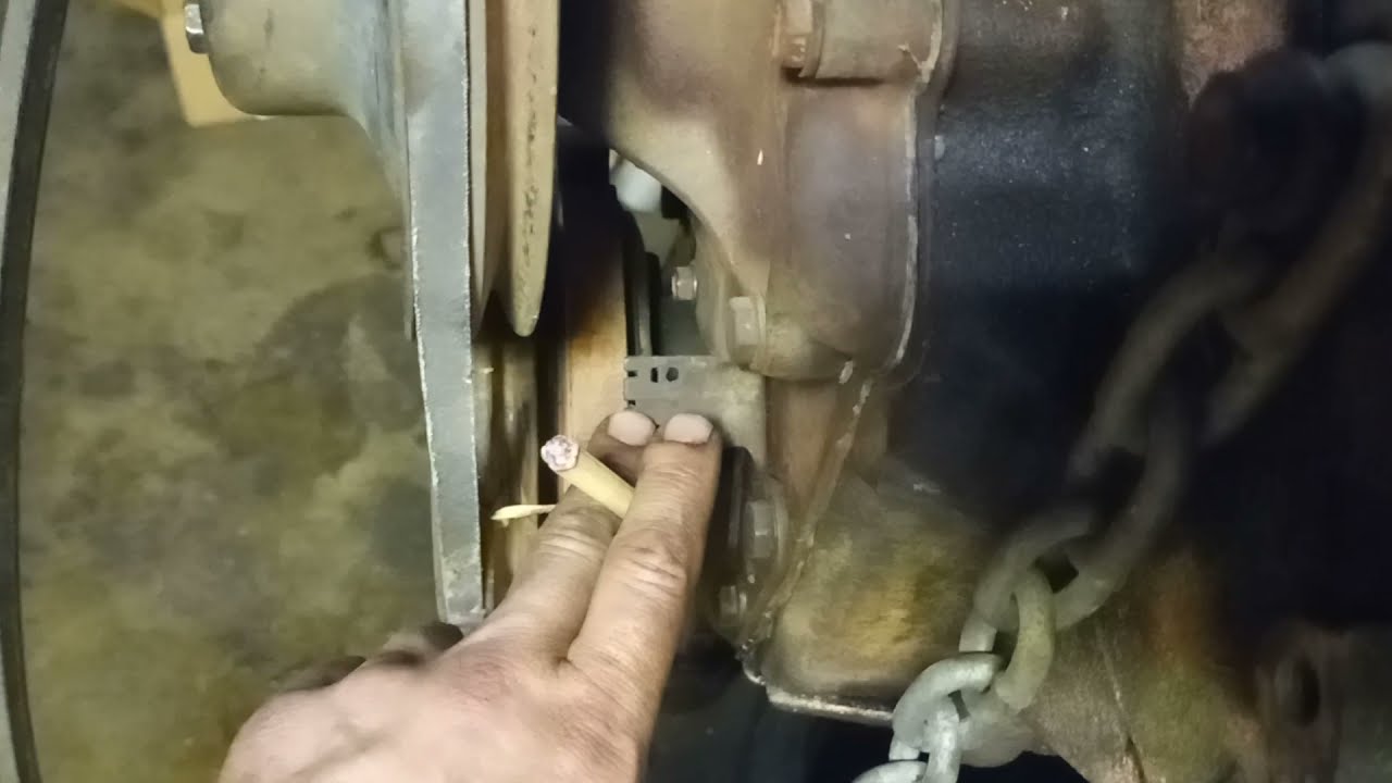 Ignition timing and timing marks cheap and easy (Olds 425)