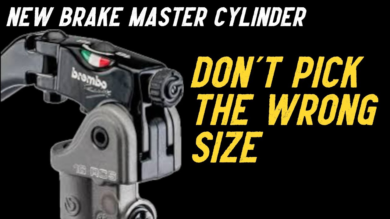 Brake Restoration (Part #1):  New Brembo Master Cylinder