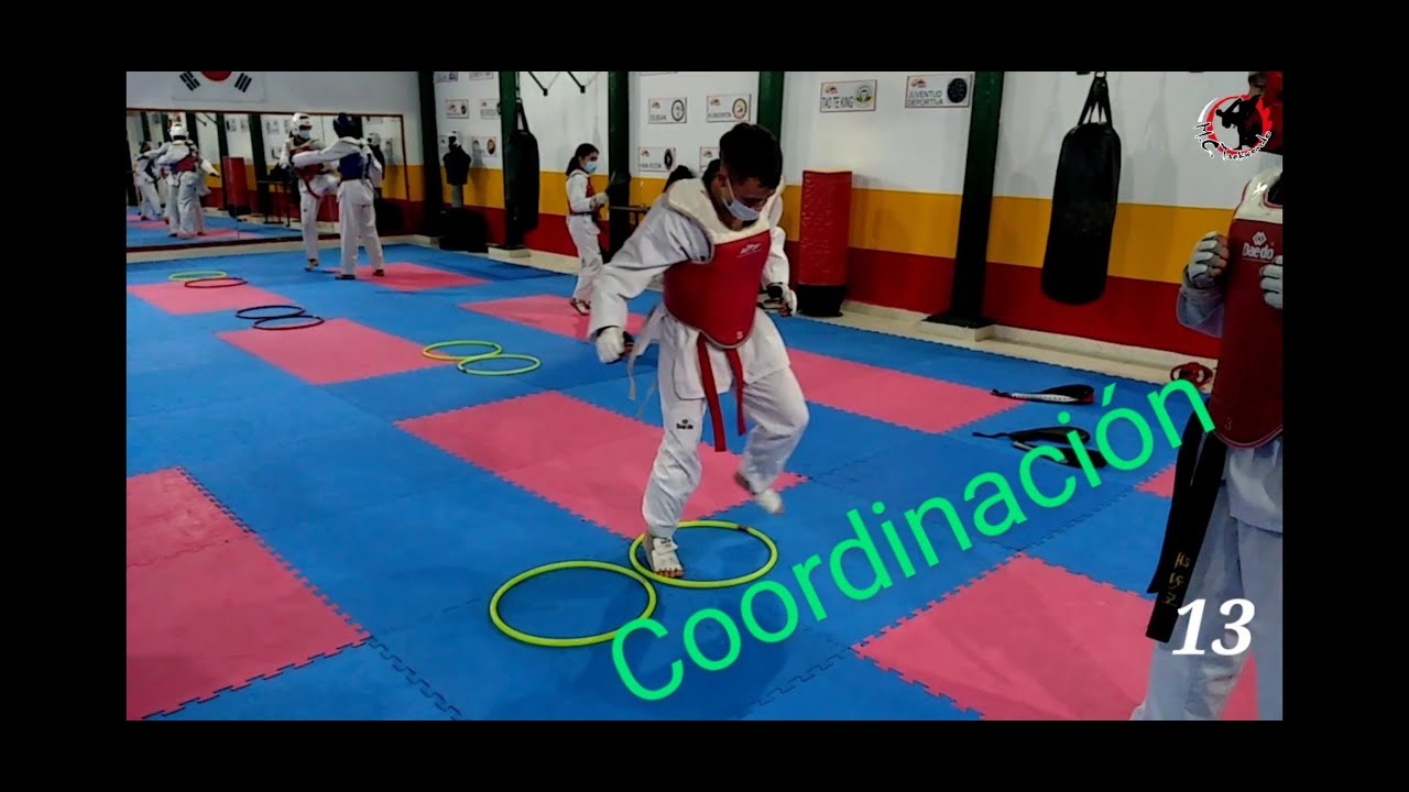 Ejercicios de coordinación TAEKWONDO