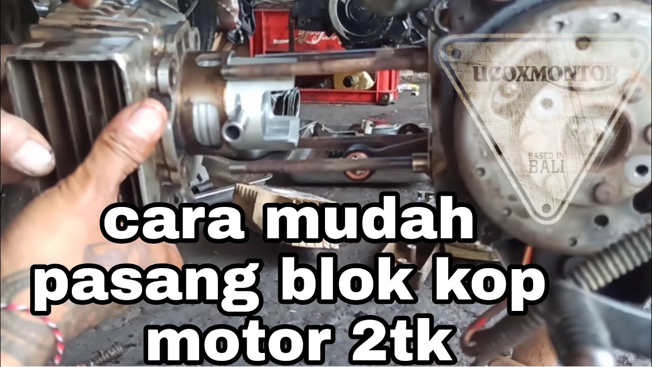 Cara gampang pasang blok kop susuki tornado!