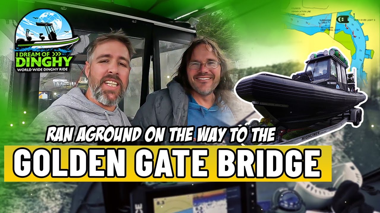Ran Aground on the Way to the GOLDEN GATE BRIDGE! San Francisco Bay | Part 9
