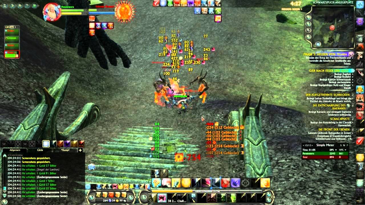 RIFT Warrior Tank self heal skillung 900 hps! (PeNeTrAtOrX)