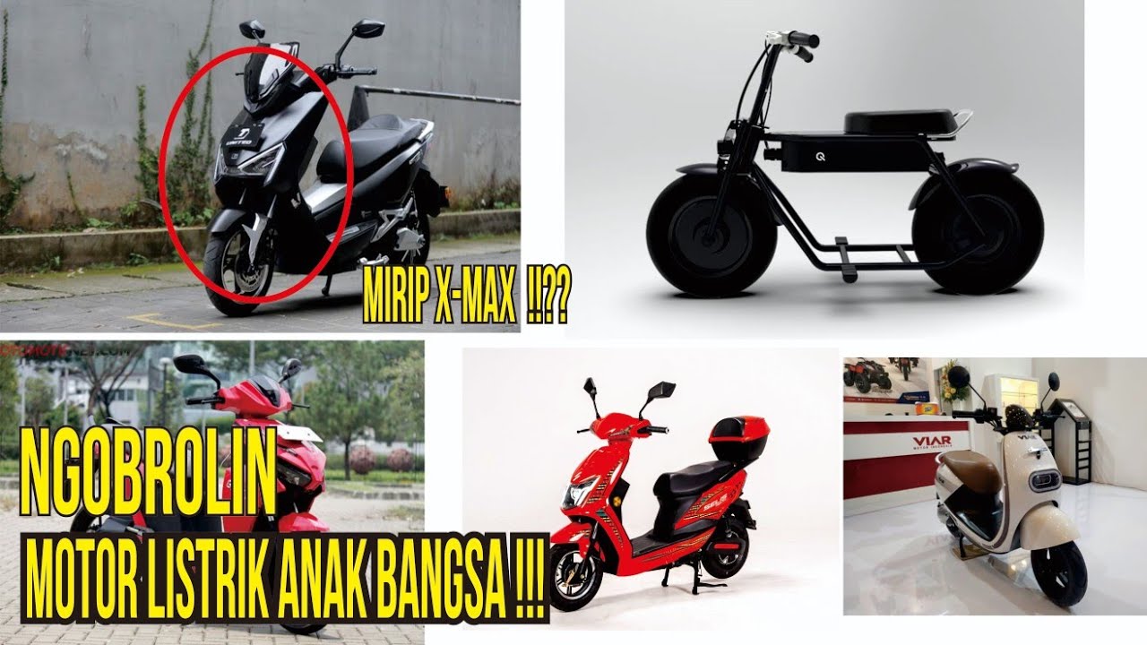MOTOR LISTRIK ASLI INDONESIA YANG DIJAMIN IRIT BANGET.. #motorlistrikindonesia #gesits #selis #viar