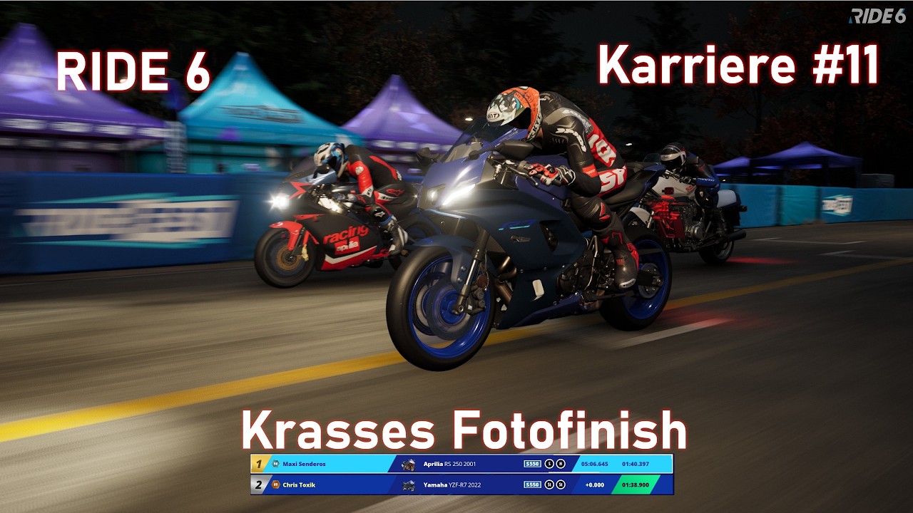 RIDE 6 Karriere #11: Krasses Fotofinish