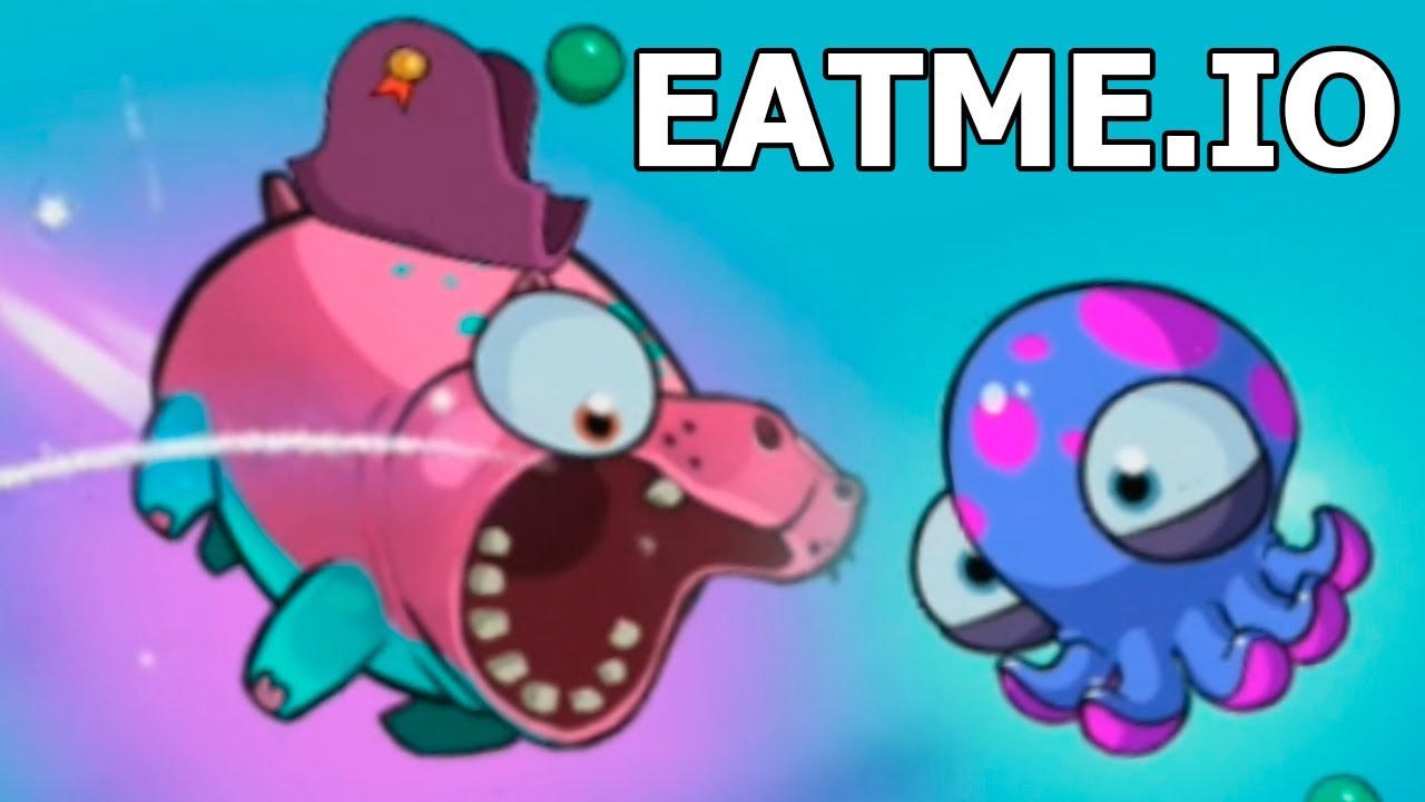 НЯШНЫЙ БЕГЕМОТИК EATME.IO - (DarRidi - Андроид игра про Рыбок)