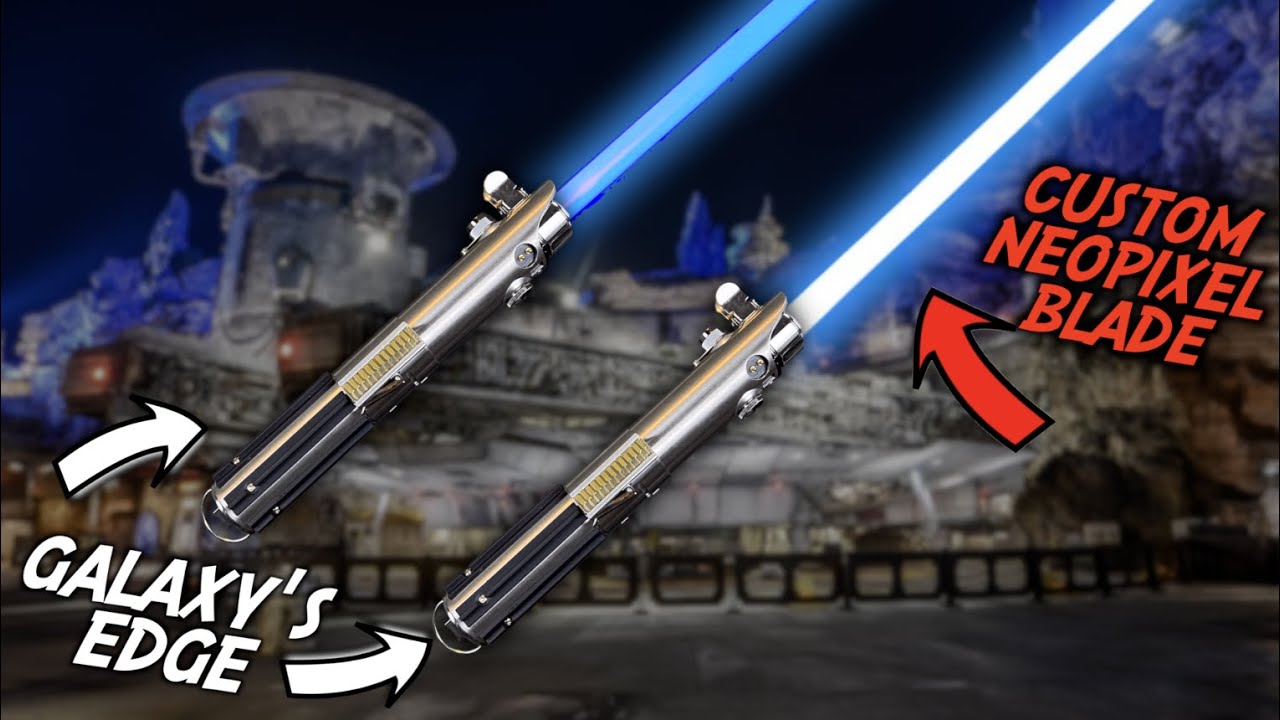 Неопиксельный световой меч из вселенной Star Wars Galaxy's Edge!