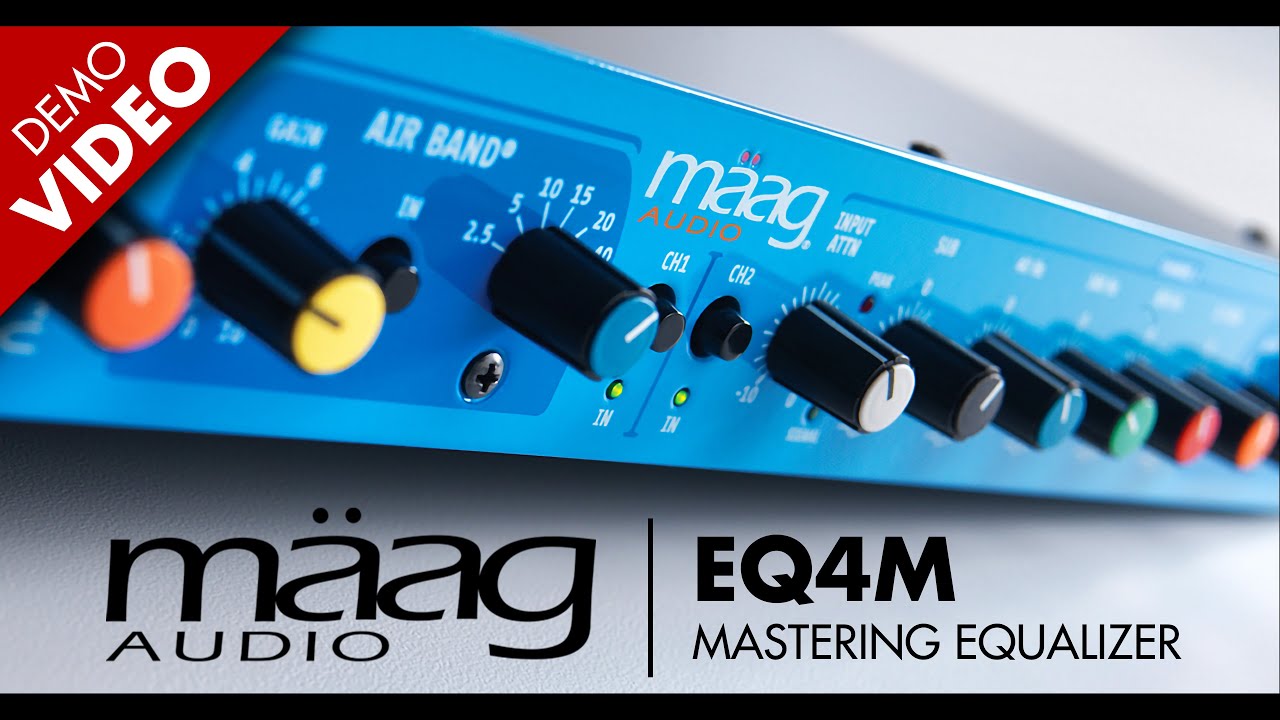 Maag Audio - EQ4M Mastering EQ - KMR Demo Room