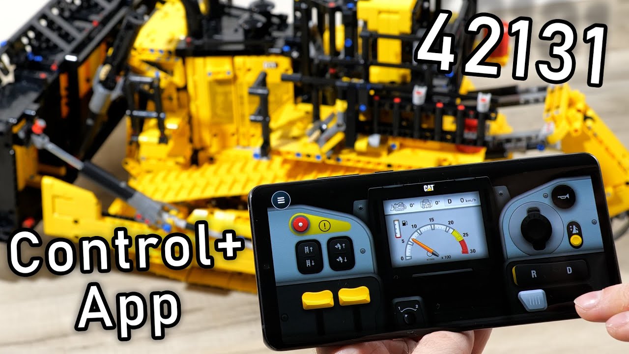 LEGO 42131 Application | LEGO Cat D11 Bulldozer | LEGO Technic Control+ App Review | 42131 LEGO 2021