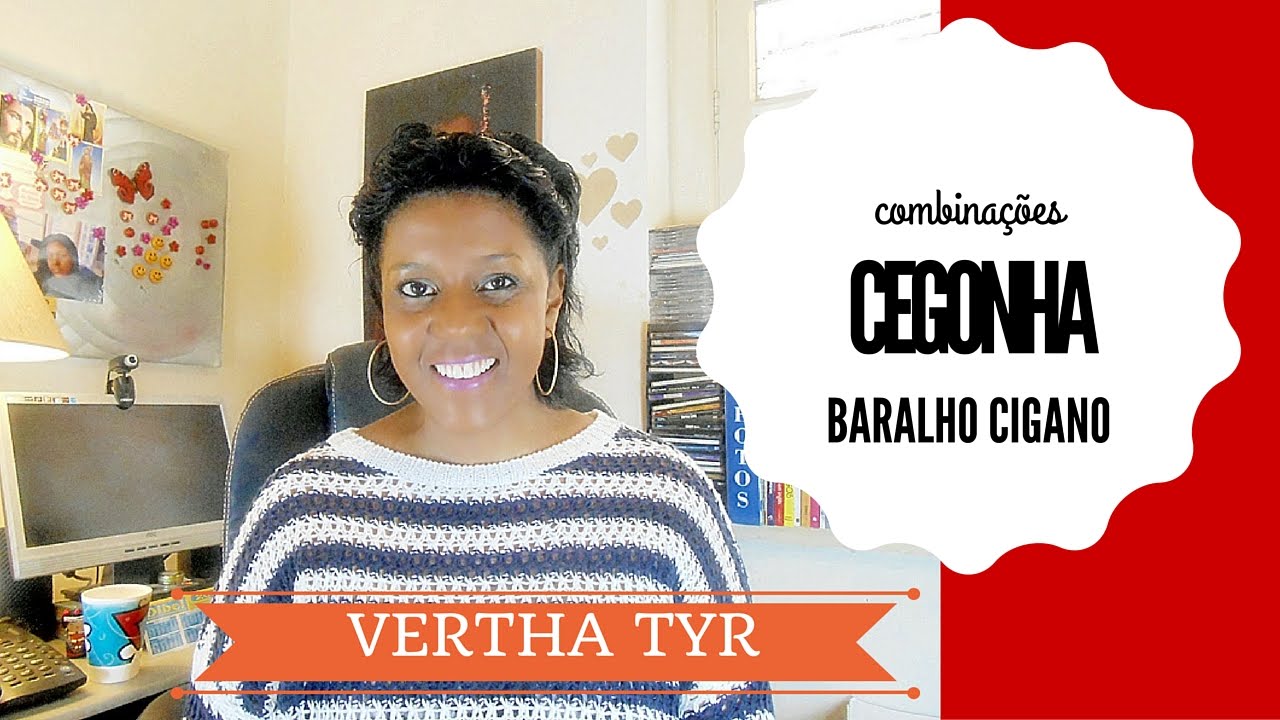 COMBINAÇÕES COM A CARTA DA CEGONHA - BARALHO CIGANO