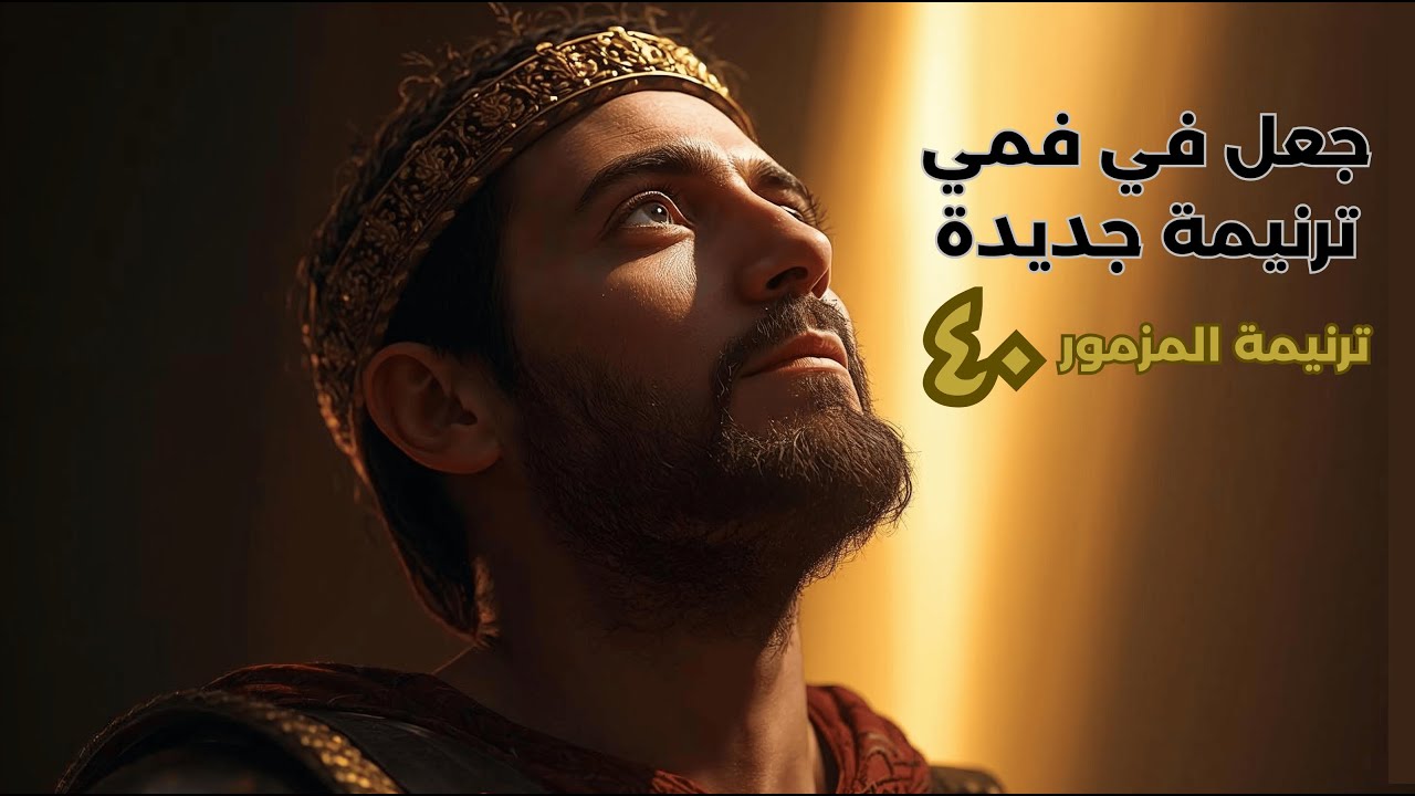 ترنيمة المزمور ٤٠ | جعل في فمي ترنيمة جديدة | مزمور مُرنَّم بكلماته #اكسبلور