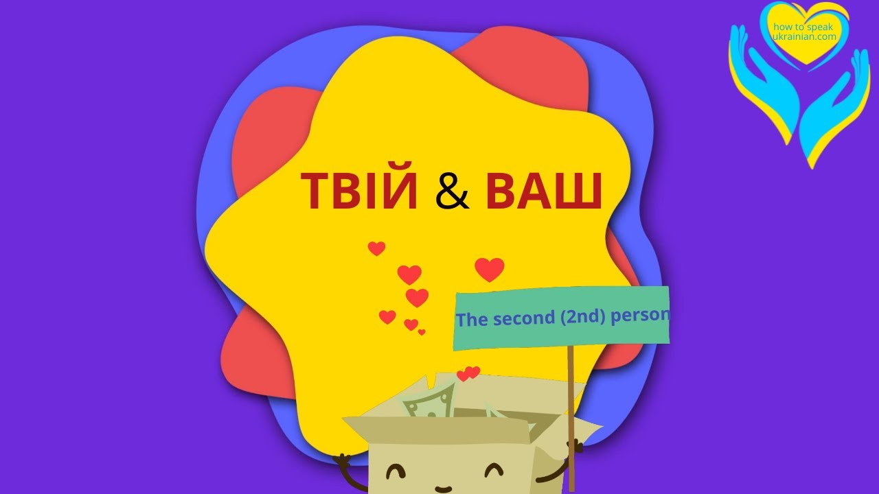 Ukrainian possessive pronouns. Possessive Pronouns in Ukrainian language. Basic Ukrainian grammar