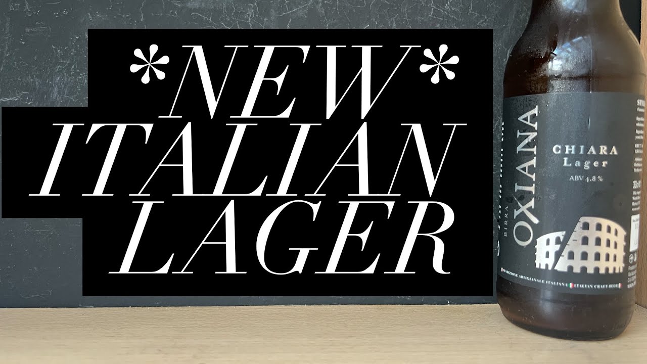Обзор пива Oxiana Chiara Lager, пиво Oxiana, обзор итальянского крафтового пива Lager