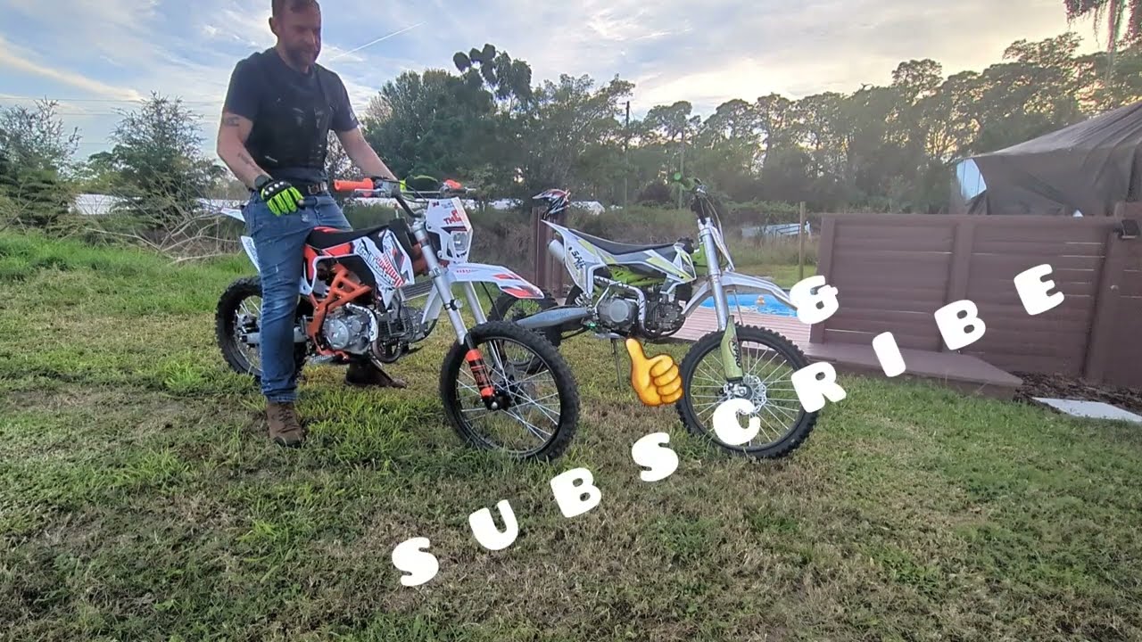 Сравнение нового Trail Master C 60 и X-PRO Sail Dirtbike/PitBike 150cc! Тест подвески и трейла