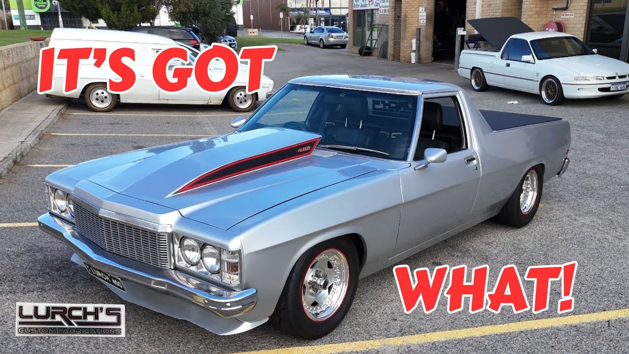 You Won't Believe What Lurch's Custom Fabrication Can Do to a Holden Ute