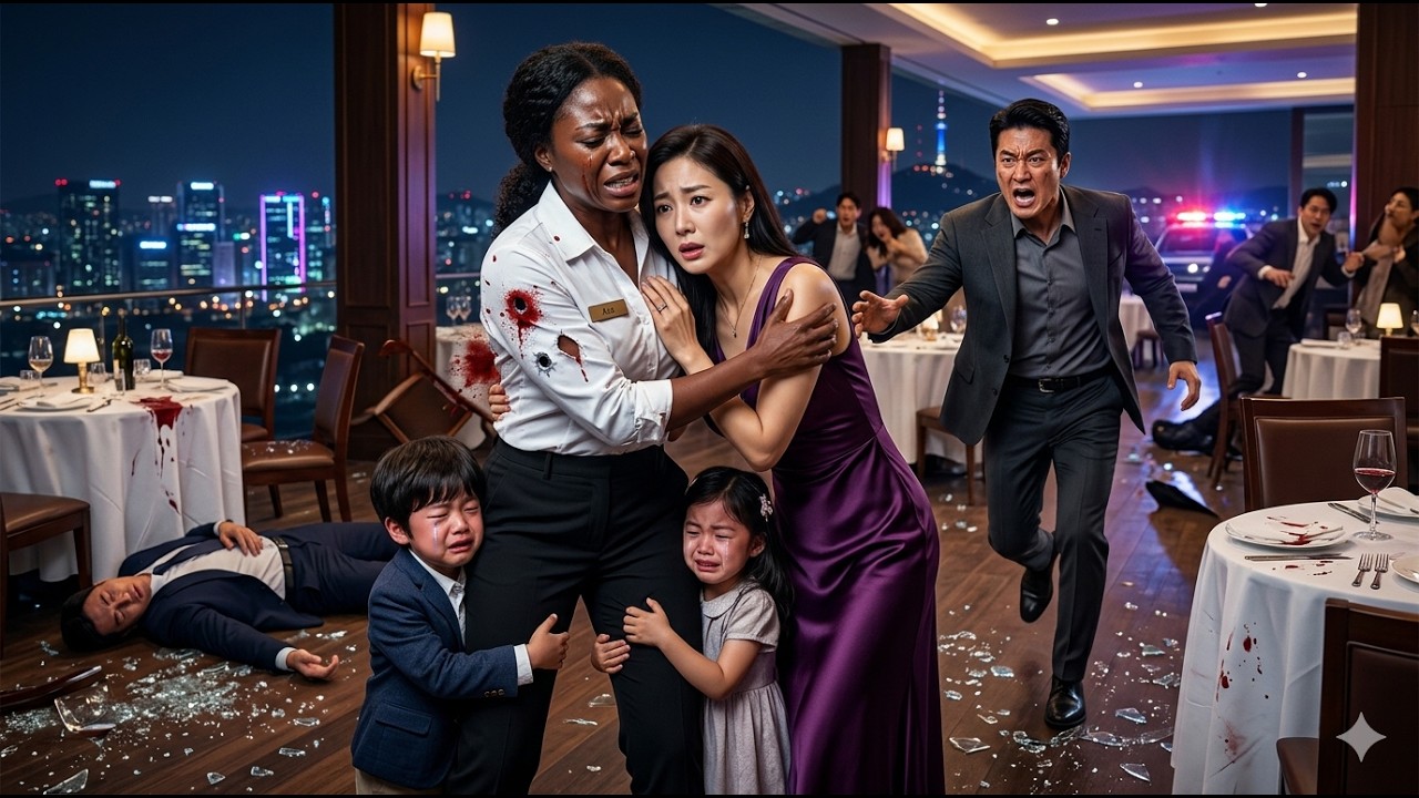A Black Waitress Took 3 Bullets The Korean Mafia Boss’s Wife — Seconds Later, He Realized Who She..