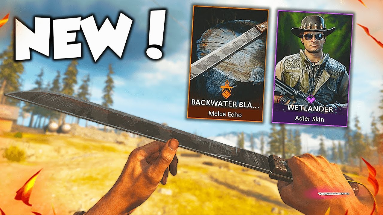 WE GOT A NEW MACHETE IN WARZONE 😲