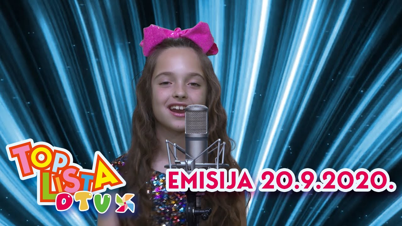 TOP LISTA DJEČJE TELEVIZIJE 20.9.2020.