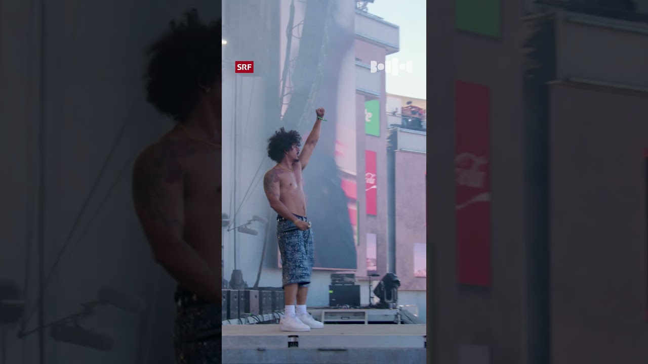 Hanumankind live am Openair Frauenfeld 2025 | Konzert-Highlights #OAF25 | Bounce | SRF #shorts