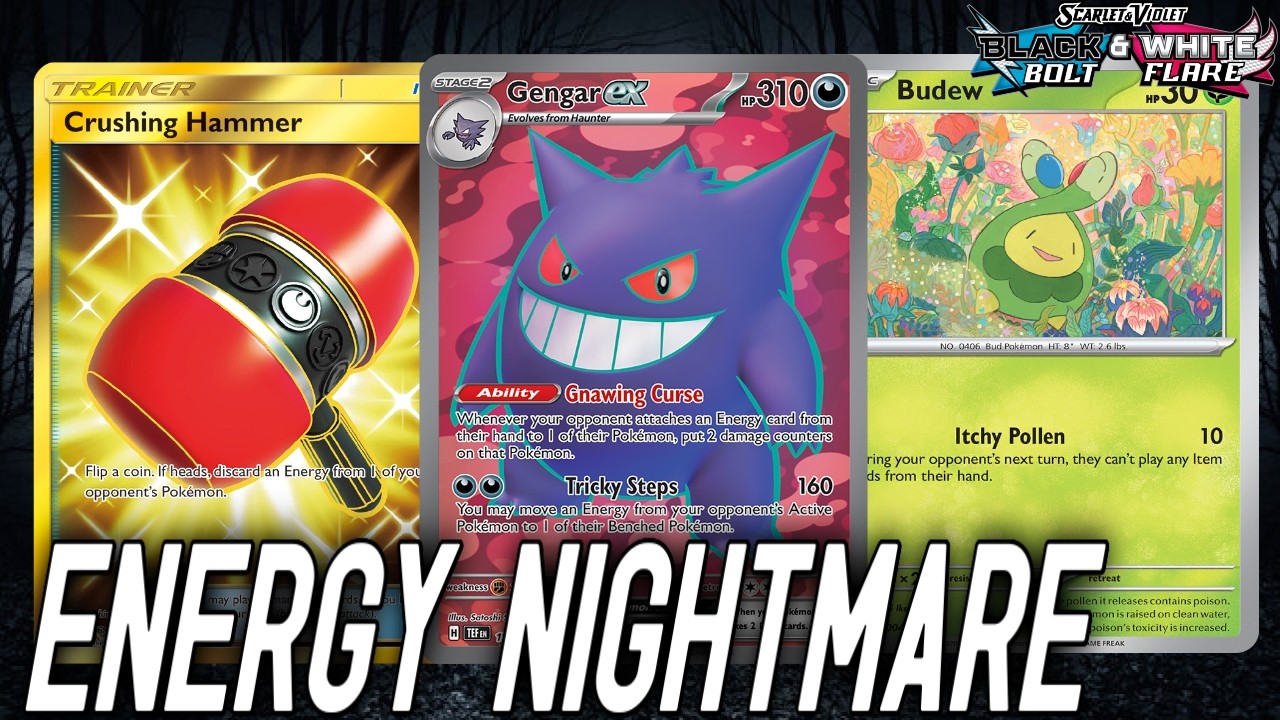 Gengar ex Deck Moves & Discards Energies to Control the Game | PTCGL
