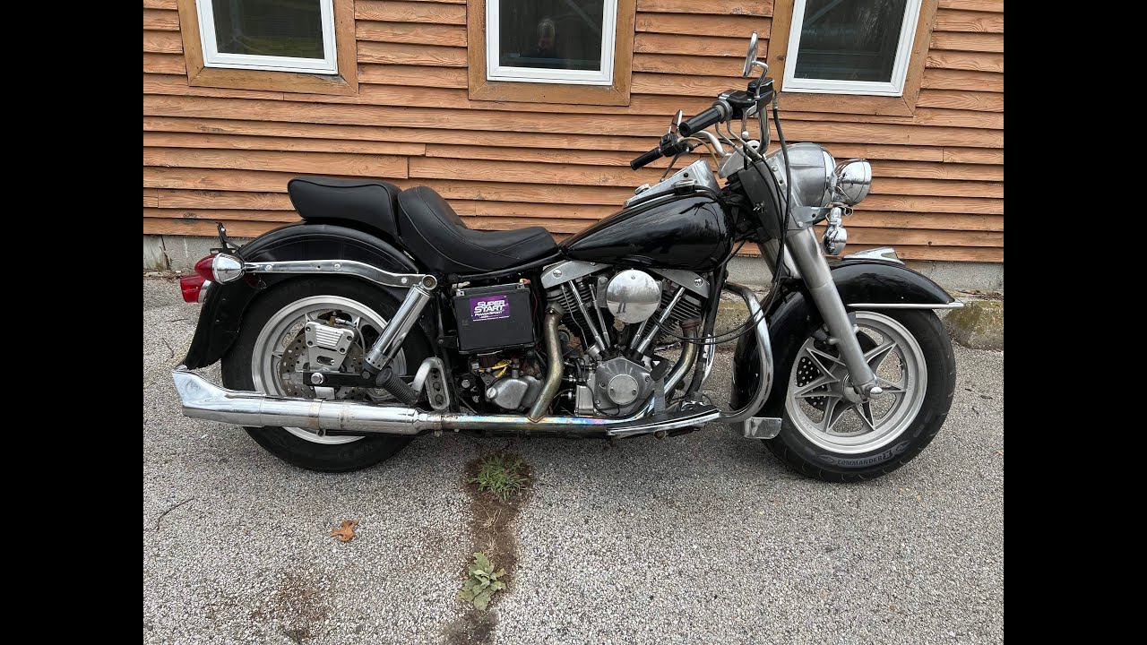 1979 Harley Davidson FLH Shovelhead Rebuild Final Video HD 1080p