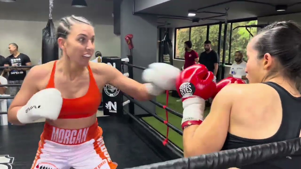 Stevie Morgan small clip of getting active