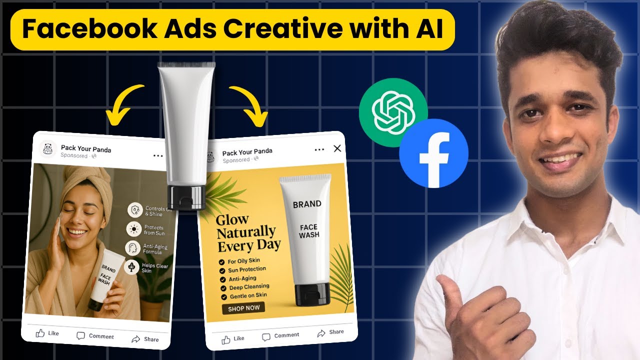 Create Scroll-Stopping Facebook Ads Creative with ChatGPT for FREE