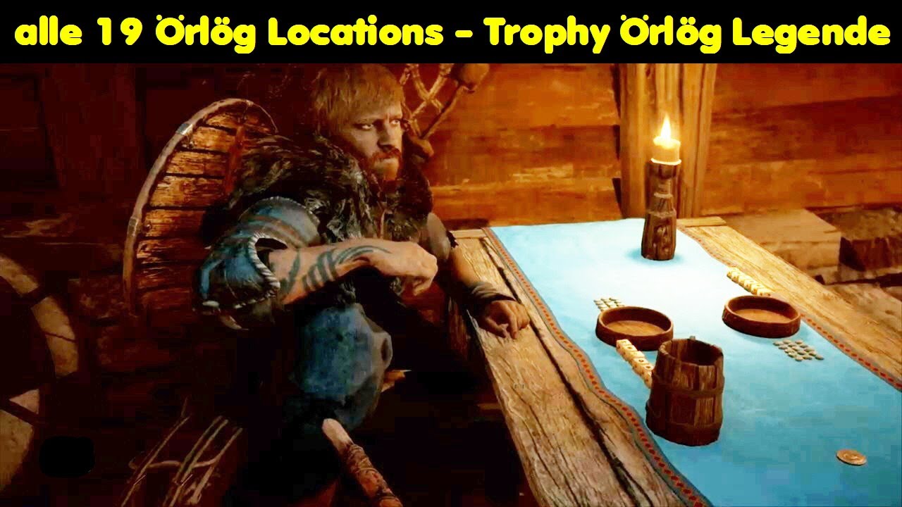 Assassins Creed Valhalla alle 19 Örlög Spieler Locations Location Guide Trophy Örlög Legende deutsch