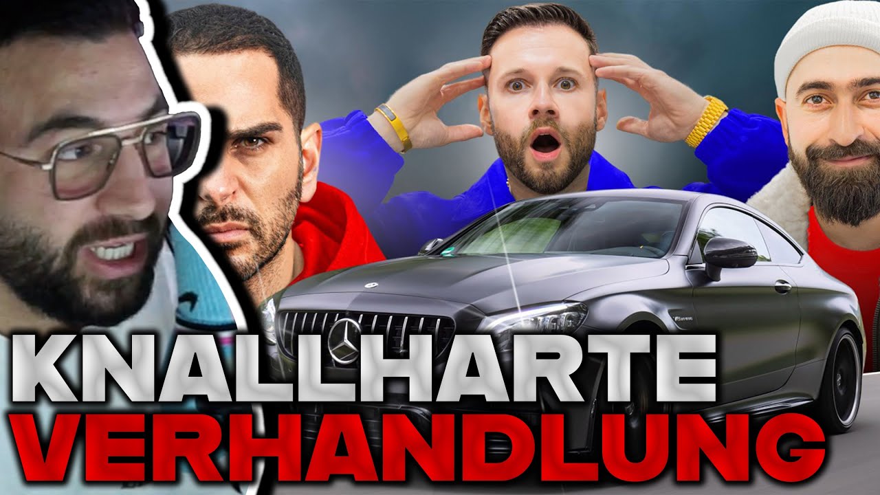 KAMPF UM DEN C63 AMG! 😨 Kann Omid klären? 🧐 || MertAbiReacts