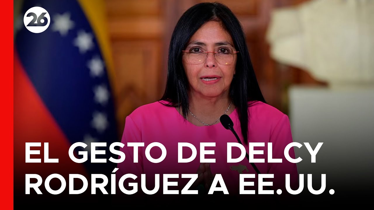 🚨  LO &Uacute;LTIMO - VENEZUELA | Delcy Rodr&iacute;guez se acerca a EEUU tras la captura de Maduro