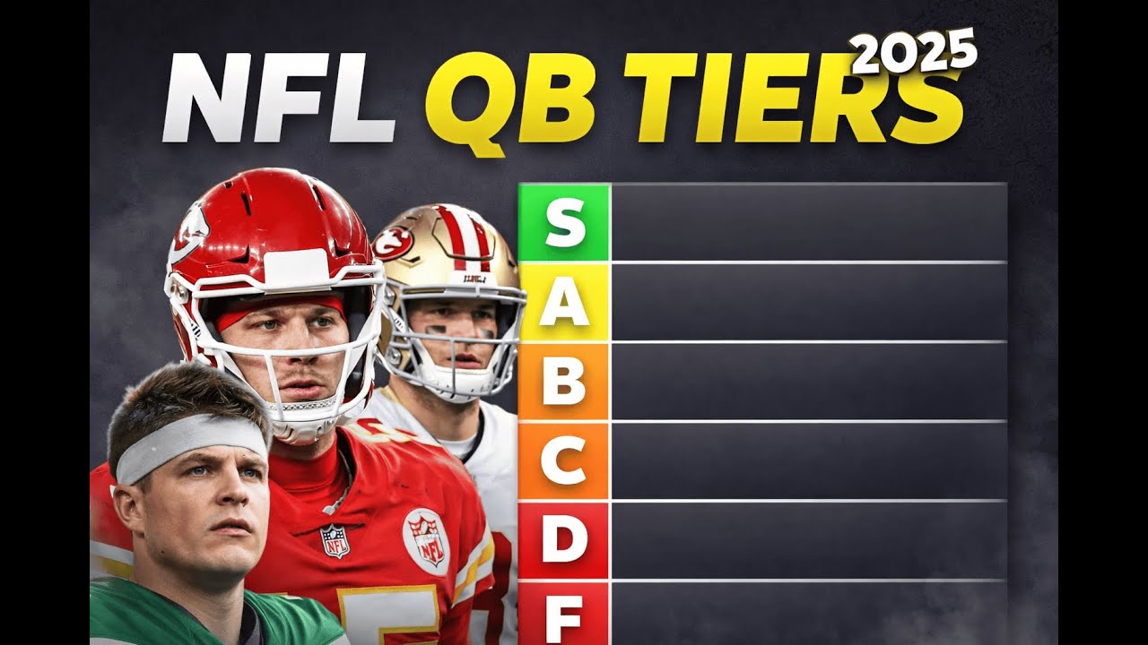 NFL QB Tier List 2025 (The FINAL Rankings of the Year)