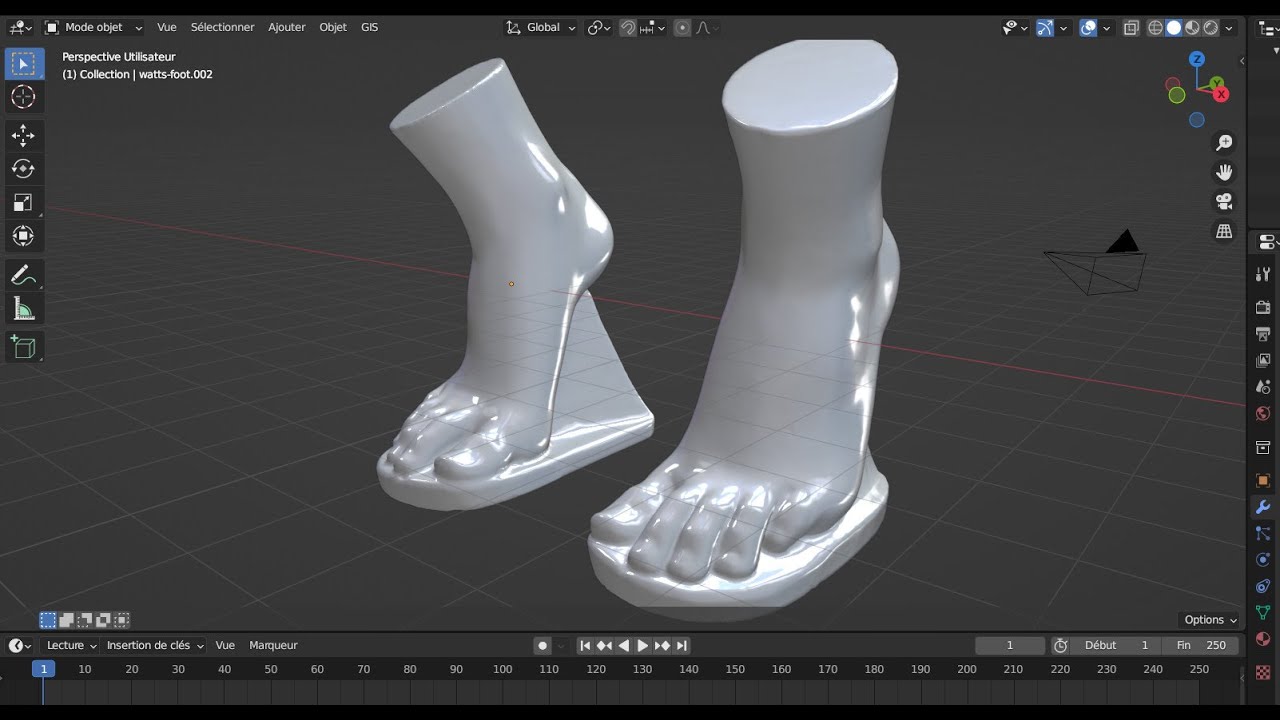 Importer des objets 3D dans Blender ...