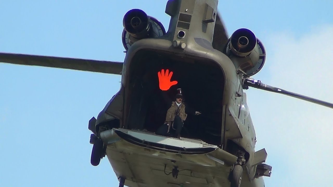Chinook HC2 at Waddington 7th July 2013