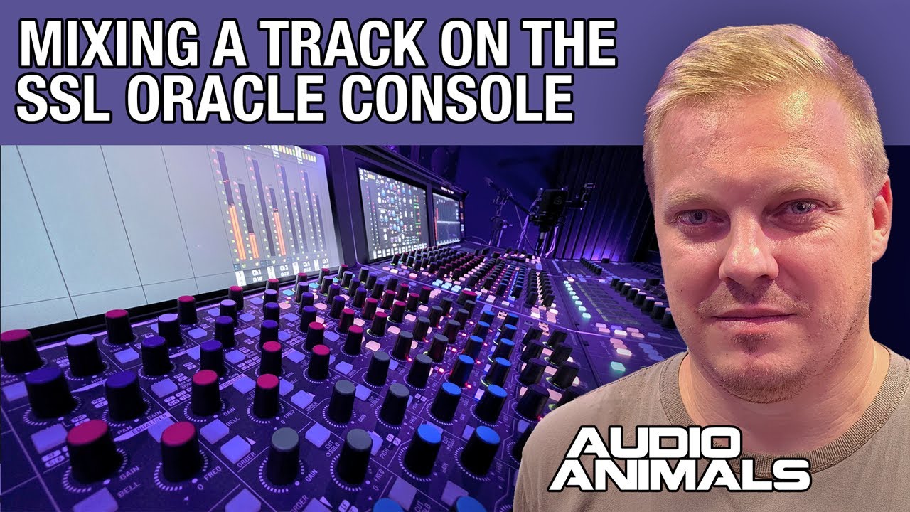 Mixing A Track On The Solid State Logic Oracle Console - 1h40m Mix Masterclass